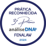 SELO PREMIO ANALISE DNA FENALAW PRATICA RECONHECIDA 2024